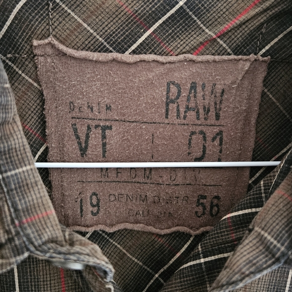 Nice brown raw denim - Picture 2 of 4